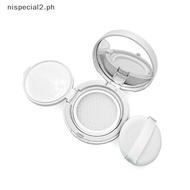 nispecial2 15g/0.5oz Empty Air Cushion Puff Box Portable Cosmetic Makeup Case Container With Sponge 