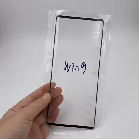 Front Glass Touch Screen Top Lens LCD Outer Panel with OCA Replacement Parts for LG Wing 5G LMF100N 