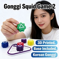 Game 3D Gonggi Squid With Base Li Korea