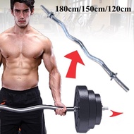 【MIL-TEC】1 นิ้ว เหล็กตัน Barbell บาร์ 1.8m / 1.5m /1.2mแกนบาร์เบล ยาว 180 ซม. และ 150 ซม.และ 120 ซม.