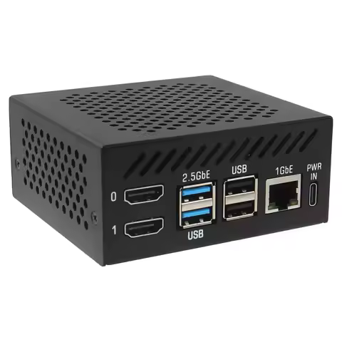 Geekworm X15-C1 Metal Case for Raspberry Pi CM5&X1500/X1501 Board