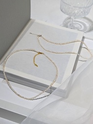 纖柔巴洛克珍珠項鍊