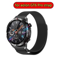 Aolon GT6 Pro strap Metal strap Aolon GT6 Pro Smart watch strap Sports wristband