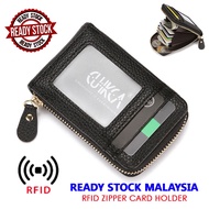 RFID ZIPPER CARD HOLDER FOR MEN AND WOMEN MINI KAD HOLDER LELAKI WANITA DOMPET KECIL MINI WALLET UNI