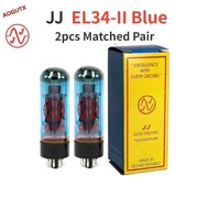 JJ EL34II Blue EL34 Vacuum Tube Upgrade EL34 EL34C 6CA7 5881 6P3P 6L6 HIFI Audio Valve Electron Tube