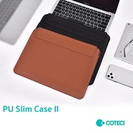 Macbook sleeve pu leather MacBook pro M2 M1 coteci case macbook air casing macbook pro