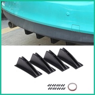 CRE Automobile Rear Bumper Lip Diffuser Splitter Spoiler Canards Car Accessories
