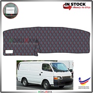 [RED LINE] Toyota Hiace H100 LH113 Old RR Dashboard Cover Leather PU PVC Black Car Accessories Parts