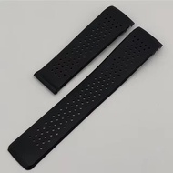 Watch Bracelet For TAG HEUER GRAND CARRERA AQUARACER Soft Silicone Wristband 22mm 24mm Men Watc Stra