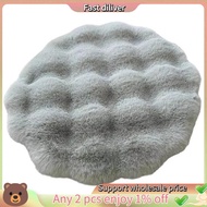 Dog Crate Cushion Round Machine Washable Anti Slip Puppy Kitten Crate Cushion Warm Mat for Camping T