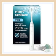 飛利浦 Philips Sonicare 4100 系列電動牙刷，白色HX3681/23，帶壓力傳感器的可充電電動牙刷，聲波充電電動牙刷，智能計時器，敏感牙齒，USB插頭充電，唔需用轉換插，原裝正品