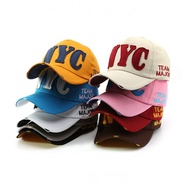 Elegant Ladies Summer Cap, Yellow Baseball Cap