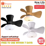 24-32 inch DC Ceiling Fan Fake Ceiling Lamp LED Remote Control Fan Super Large Wind Fan Small Apartment Fan Ceiling Fan