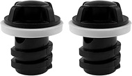Cooler Fittings Drain Plug Changer Compatible with RTIC 20QT, 45QT, 65QT Leak-Proof Coolers -2PCS