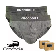 Cd Crocodille Cokelat Untuk Pria / Remaja Laki-Laki #Gratisongkir