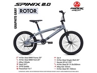 SEPEDA ANAK REMAJA BMX 20 INCH PACIFIC SPINIX 1.0 / SPINIX 2.0 ROTOR ASLI ORIGINAL GARANSI FRAME 5 T