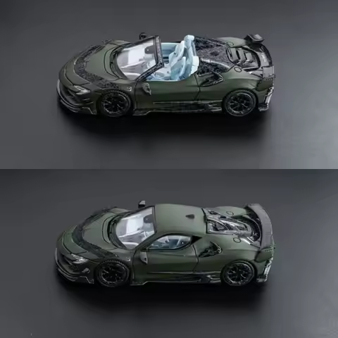 DCM 1:64 Mansory SF90 F9XX Convertible/Hardtop Alloy Car Model