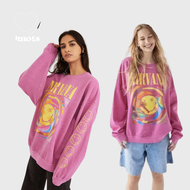 Nirvana Smile Pink Crewneck - HM