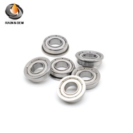 F698ZZ Bearing ABEC-7 (10PCS) 8*19*6 mm Flanged F698Z Ball Bearings F698 ZZ F619/8ZZ