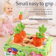 youn Toy Carrot Harvest Game Plush Toy for Kids Fine Motor Skills