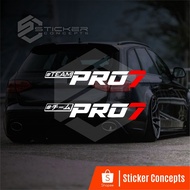 Pro 7 team sticker | Cutting sticker