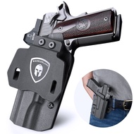 1911 Holster, IWB/OWB Kydex Holster Optional: 1911 5'' No Rail, Including: Colt/Kimber/Springfield/S