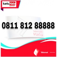 KARTU HALO CANTIK 0811 812 88888 NOMOR CANTIK KARTU HALO TELKOMSEL 888