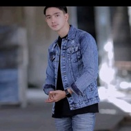 GRAFFITY Jaket Jeans Denim Pria