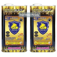Jetron Black Gold Custom Engine/ Racing 1 Tin Cukup 1.1L Engine Oil Lubricant Y15ZR LC135 FX125 RGV
