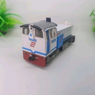 Diskon Miniatur Lokomotif D300 Putih Biru Ready