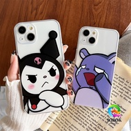 Samsung A36 A56 S25 36 A56 S25 Couple Kuromi Cute Clear Case Samsung A36 A56 S25 36 A56 S25 A55 A14 