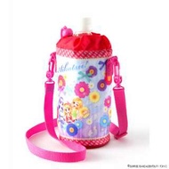 (清貨大減價-40%off) 保溫水壺袋 可入500ml水樽 聚酯/PP 直徑約8x13cm keep warm and cold / water  bottle holder with strap 