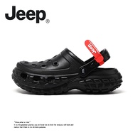 รองเท้าแตะกันลื่นสำหรับชาย ฤดูร้อน กลางแจ้ง กีฬา รองเท้าแตะแบบสวม ส้นแบน พื้น EVA รองเท้าแตะชายหาด J