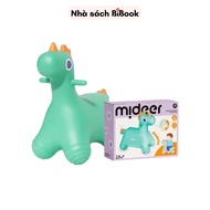 (New blue version) Inflatable Baby Bounce Toy - Mideer Sensory Training Joy Bounce Jumper Pony