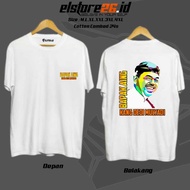 ELSTR Men's Distro T-Shirt BAPA AING KANG DEDI MULYADI | 24s Combed Cotton Oblong Top | Baraya Kang 