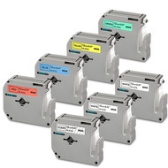 9mm 12mm Brother Label Tape MK MK231 MK-231 PT-65 PT-90 PT-80