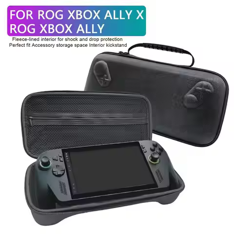 For ROG Xbox ally/ROG Xbox ally X Portable Carrying Case Stand Hard Shell EVA Hard Storage Bag Pouch