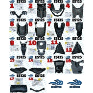 WMOTO ES125 ES 125 / N1 Original Inner Cover Meter Headlamp Footrest Board Rear Fender Lower Mudguar