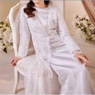 HIJABISTAHUB Aurelia Dress Tag S Baju Nikah
