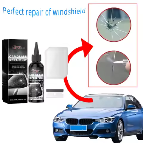 Car Windshield Restoration Fluid: Revive Damaged Glass in 3 Simple Steps Car Windshield Crack Repair