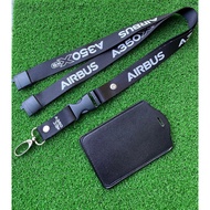 A[FAST-SHIPPING 💯] 350 XWB Aviation Lanyard + ID Holder FREE