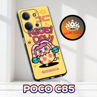 Rc10/Softase rubber poco C85 - Cute Motif - Case poco C85 - Casing poco C85 - Silicone poco C85 cool