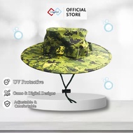 UV Protective Jungle Hat - Adjustable, Comfortable, Camo & Digital Designs for Outdoor Adventures