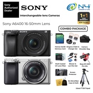 Sony a6400/A6400 Mirrorless Digital Camera With Lens (16-50mm & Body) ( 1+1 Year Sony Malaysia Warra