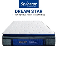 SpinaRez Dream Star Mattress 14 inch Individual Pocket Spring Mattress (King/Queen/Super Single/Sing