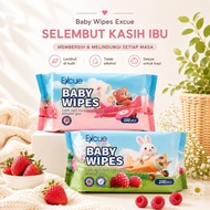 Excue Baby Wipes | Tisu Basah Bayi 100pcs