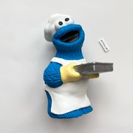 RT999/Cookie Monster Piggy Bank In Chef Set
