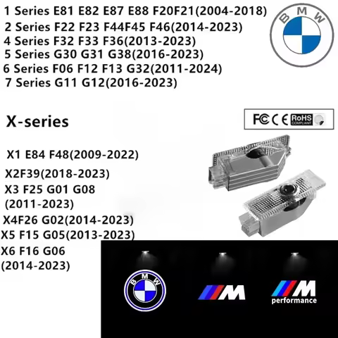 2/4P welcome sign of BMW group's door LED light BMW E86 E89 E52E83E84F15E71/E72F16Z4E92 Cooper E90 E