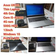 Asus UX32L Thin Laptop4th Gen