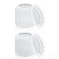 Crazy 2 Pack Versatile DIY Silicone Mold DIY Craft Set Silicone Concrete Moulds